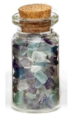 Natural Stone Quartz Pendant Necklaces Cylindrical Shaped Wish Bottle  For Women DIY Decoration Jewelry