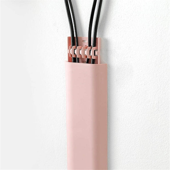 Cable Storage Hub Computer Cable Data Line Finisher Home Wall Wire Harness Line Pipe Clamp Clip Nail-free Nail