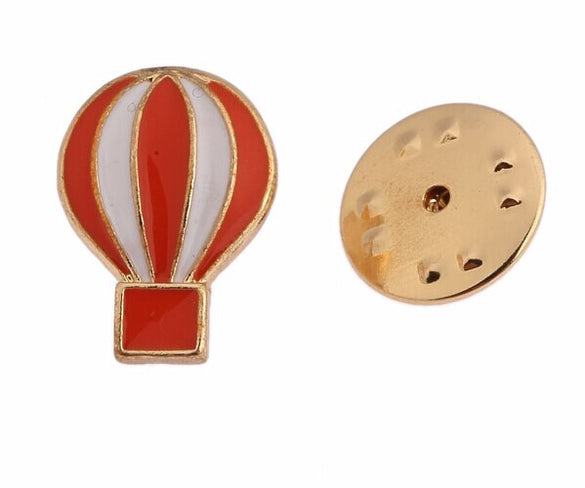 Timlee X019  Free shipping Cute Hot air balloon Rocket Airplane  Brooch Pins,Fashion Jewelry Wholesale