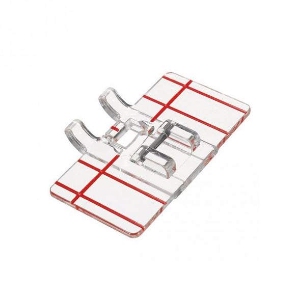 Plastic Clear Parallel Stitch Foot Presser For Home Domestic Sewing Machine Parallel Stitch Tool (as picture)