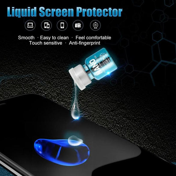 2ml Hi-Tech Nano Liquid Screen Protector for iPhone XS MAX 7 8 PLUS Xiaomi Samsung Invisible Full Cover Universal 9H Screen Film