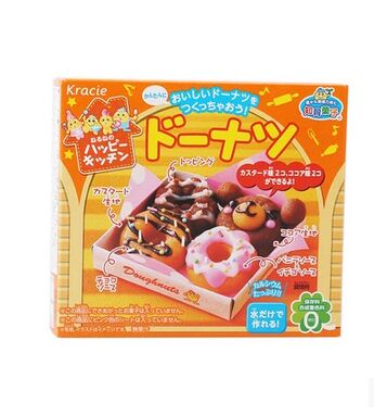 1bag Popin Cook Happy Donut DIY Toys.Kracie Donut cookin happy kitchen Japanese handmade toy