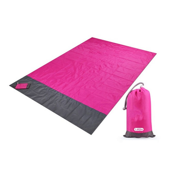 Waterproof Pocket beach mat Folding Camping Mat Portable Lightweight Mat Outdoor Picnic Mat Sand beach blanket new