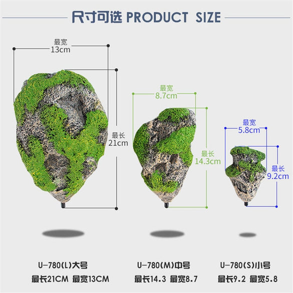 Floating Rock Suspended Artificial Stone Aquarium Decor Fish Tank Decoration Floating Pumice Flying Rock Ornament