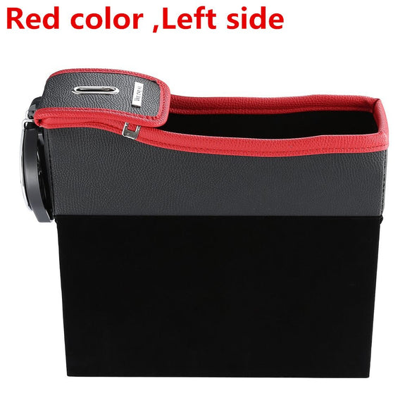 Multifunction Car Seat Crevice Storage Box Cup Drink Holder Organizer Auto Gap Pocket Tidying for Phone Coin Case Accessories