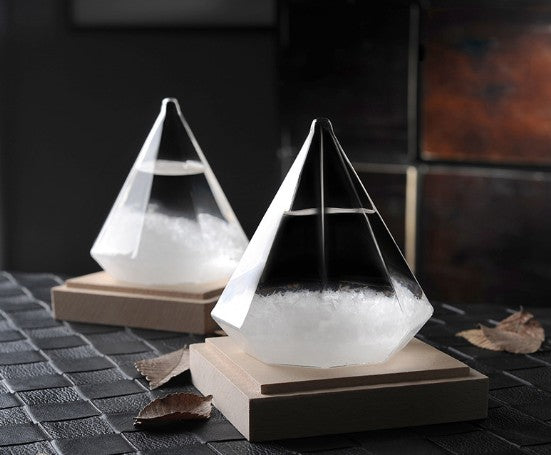 Weather Forecast Crystal Storm Glass