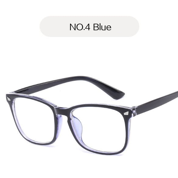 UVLAIK Blue Light Glasses Men Computer Glasses Gaming Goggles Transparent Eyewear Frame Women Anti Blue ray Eyeglasses