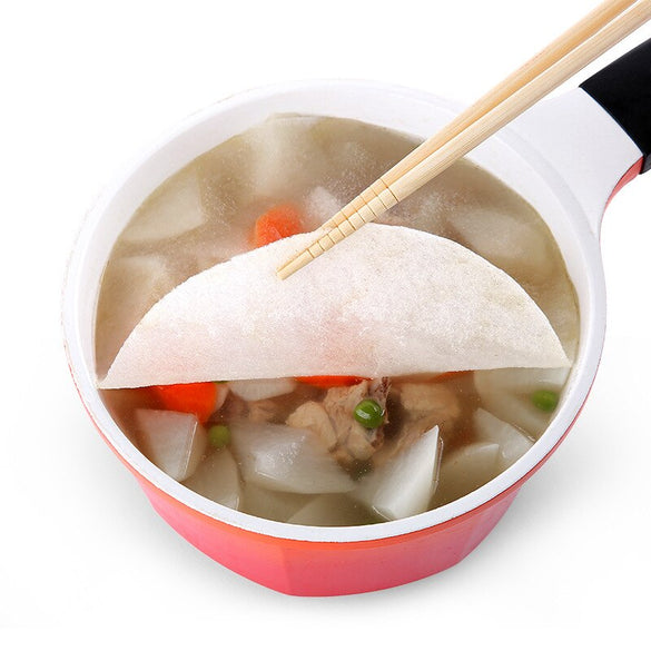 12 PCs / Set Round Soup Oil Absorption Paper Soup Stew To Greasy Food Oil Absorption Film To Hot Oil Floating Foam