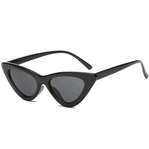 ZUCZUG Brand Cat Eye Sunglasses Women 2020 New Fashion Triangle Small Size Frame Eyewear Reb Blue Green Lens Sun Glasses UV400