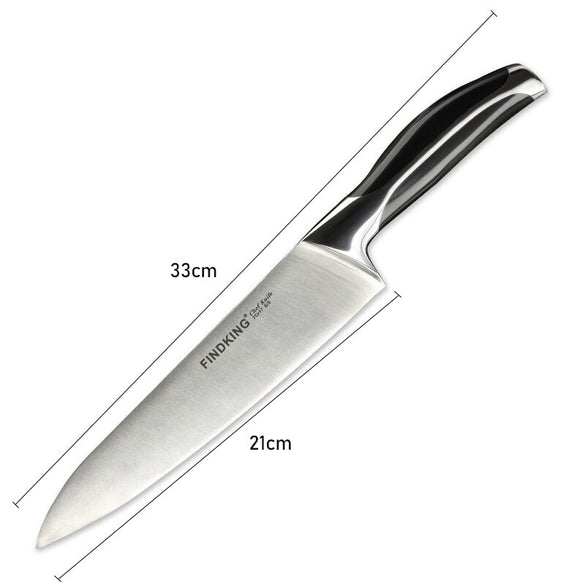 New top grade sharp knife 440c quality 8'' inch Frozen meat cutter Chef knife kitchen knife.