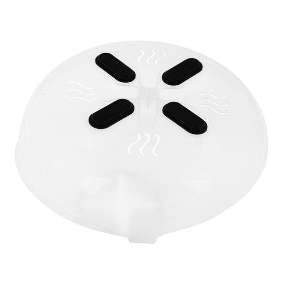 Food Splatter Guard Professional Microwave Food Anti-Sputtering Cover Oven Oil Cap With Steam Vents Magnetic Splatter Lid