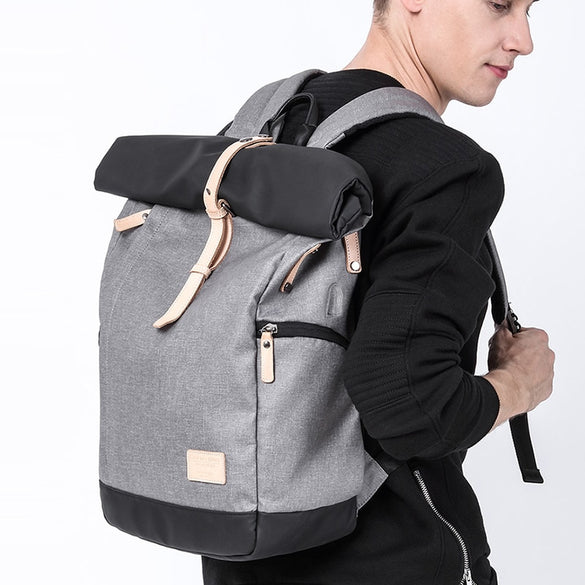 KAKA Brand Men Women Backpack Bag College Casual School Backpack Male Travel Bag 15.6 USB Laptop Backpacks Mochila knapsack