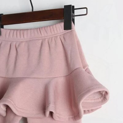 Baby Girl Pants Kids Leggings 2018 Autumn spring Girls Cotton Leggings Girls Skirt-pants Cake Skirts Children Clothes