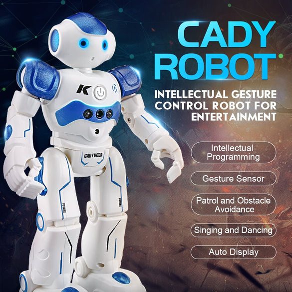 JJRC R2 RC Robot IR Gesture Control CADY WIDA Intelligent Cruise Oyuncak Robots Dancing Robo Kids Toys for Children Gift