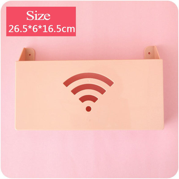 Routers Storage Box Racks  Protection Box  Hang Wall Cable Router Storage Boxes Multifunction Debris  Book Storage Holder