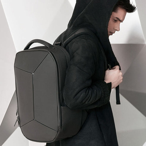 New Original Xiaomi Men Cool Style Multifunctional Waterproof Backpack Waterproof Body Durable and Geometry Fashion Design