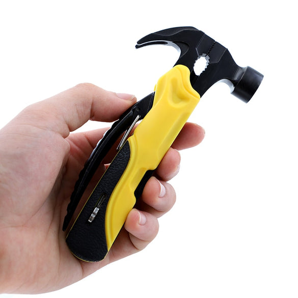Multi Tool Outdoor Survival Knife 7 in 1 Pocket Multi Function Tools Set Mini Foldaway Plers Knife Screwdriver