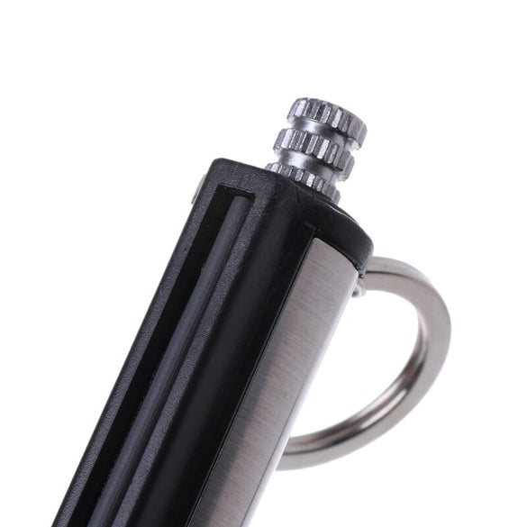 New Fashion Permanent Striker Lighter Match 2020 Metal Key Chain