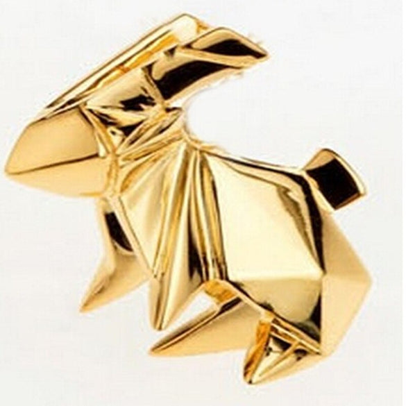 Timlee X014  Free shipping Solid Geometry Metal Cat Rabbit Horse Bird Brooch Pins,Fashion Jewelry Wholesale