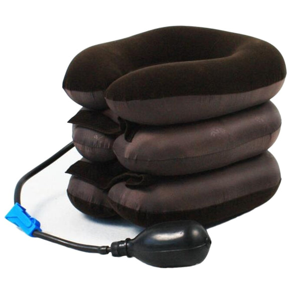 U-Shape Massage Pillow Travel Airplane Air Inflatable Neck Pillows Car Head Rest Air Cushion Sleep Home Textile for Dropshipping
