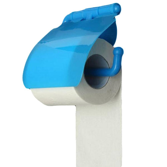 Wall Mounted Toilet Paper Holder Tissue Paper Holder Toilet Roll Dispenser With Phone Storage Shelf for Bathroom Accessories