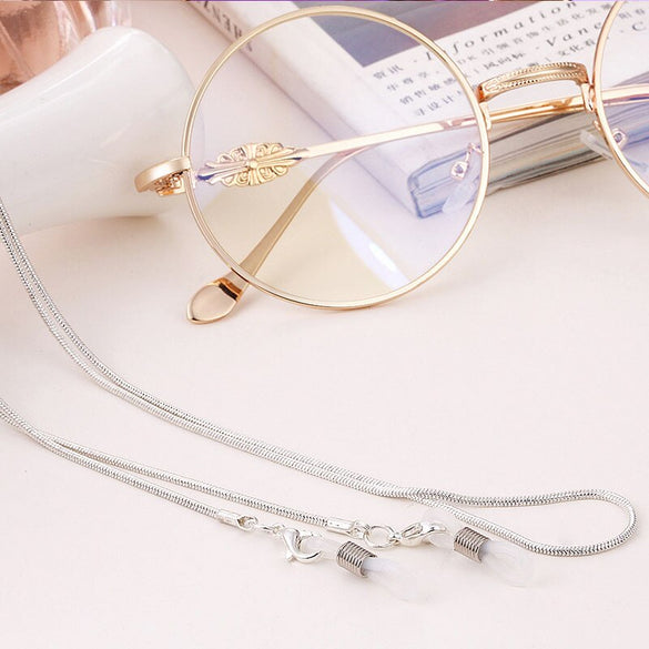 New Arrival Copper String Eyeglasses Chain Reading glasses Metal Cords Sunglasses Spectacles Holders Optical frames Rope  F0154