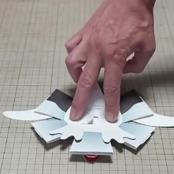 DIY Scrapbook Decoration Paper D'Haruki Nakamura Paper Toys Penguin Bird Origami Kirigami Pliage Decouvrez Adorables Papertoys