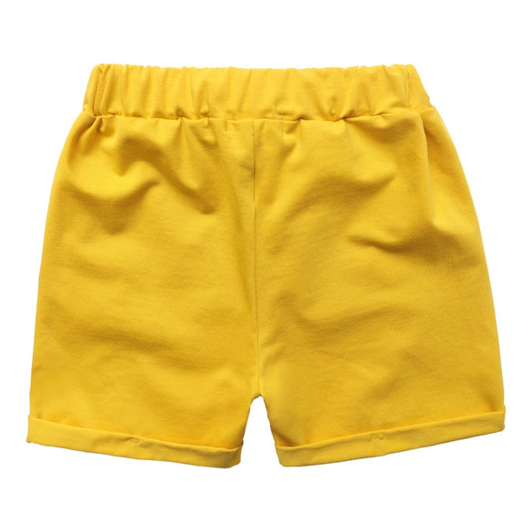 2020 Hot Sale solid colors Kids Trousers girls shorts Children Pants for baby boys summer beach loose shorts size90~130