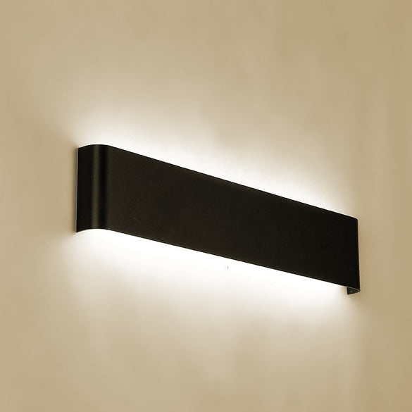 Modern minimalist LED aluminum lamp bedside lamp wall lamp room bathroom mirror light direct creative aisle