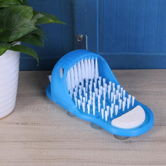 Plastic Bath Shower Tools Feet Massage Slippers Bath Shoes Brush Pumice Stone Foot Remove Dead Skin Foot Care Tool