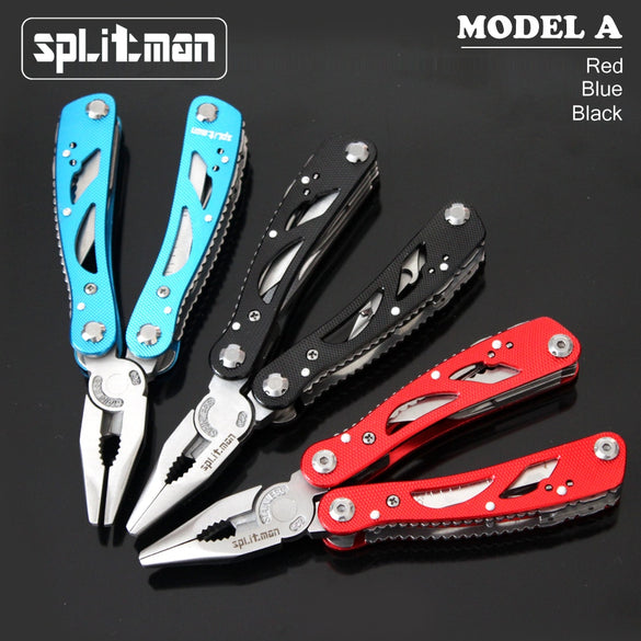 Multifunctional Folding Plier EDC Multitool Pocket Tools Pliers Scredriver Bits Outdoor Survival Combination Multi Camping Knife