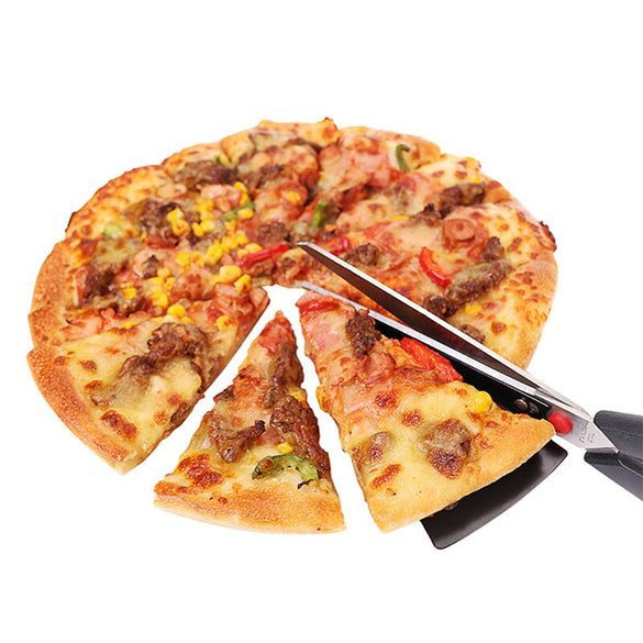 Mutifunctional Pizza Scissors Knife Stainless Steel Pizza cutter Slicer Baking Toolsl Kitchen Accessories