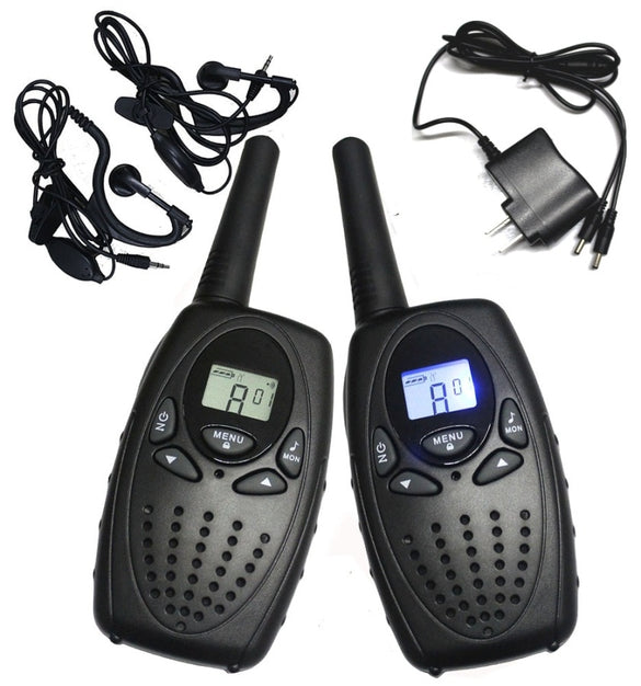 T628 1 Watt long range 2-channel monitor two way portable CB radio walkie talkie pair radios communicator PTT interphone