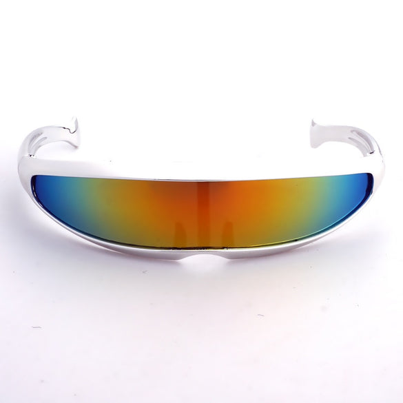 2020 Vintage Narrow Cyclops Sunglasses Women luxurious Personality New Fashion Glasses Funny Mask Decoration Men Sunglasses