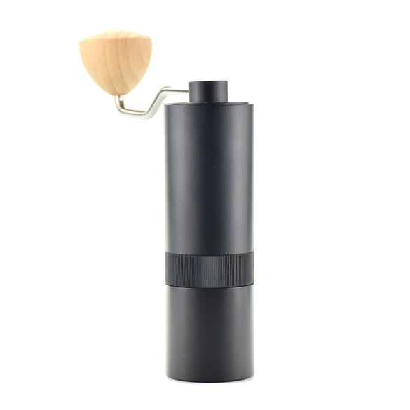 Ecocoffee  High Quality Manual Coffee Grinder 25g Aluminum Coffee Miller Black Mini Milling machine for V60  Single Coffee