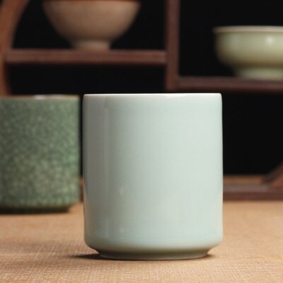 Tea Cup Ceramic Porcelain Teacup 240ml Tea Bowl Master Coffee Mug Water Cup Drinkware Teaware Container Teacups Pu'er Cups Gifts