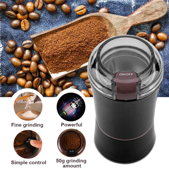 MEMDOO Coffee Bean Grinder Coffee Mill 400W Electric Coffee Grinder Machine Bean Nut Spice Grinder with Stainless Steel Blade