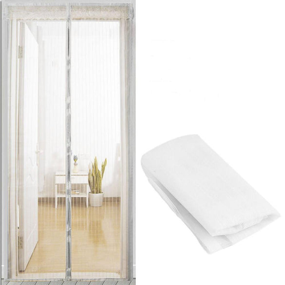 Summer Mesh Net Anti Mosquito Insect Fly Bug Curtain Automatic Closing Door Screen Kitchen Curtain 5 Size Drop Shipping