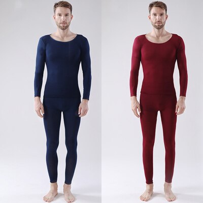 Jerrinut Thermal Underwear For WomenMen Winter Warm Long Johns Women's Thermal Underwear Set Thermo Underwear For MaleFemale