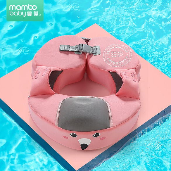 Non-Inflatable Baby Swim Trainer With Sun Protection