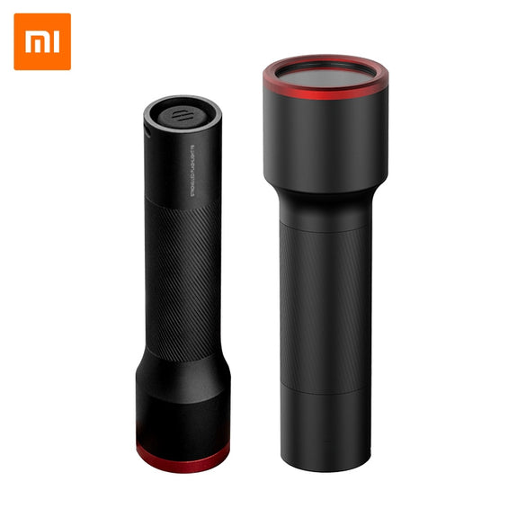 Xiaomi Hard Light Flashlight Outdoors Electric Torch Portable Lantern IPX7 Waterproof Rechargeable Lamp Camping Travel Equipment