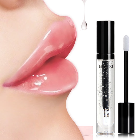 Moisturizer Lip Plumper Volume Lip Gloss Long Lasting Sexy Big Lips Pump Transparent Waterproof Volume Lip Clear Lipgloss Makeup