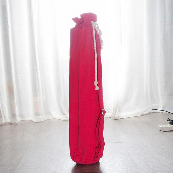 Nylon Yoga Mat Portable Yoga Bag Pilates Carrying Backpack Bag Yoga Mat Bags with Shoulder Strap For Women Female Supplies