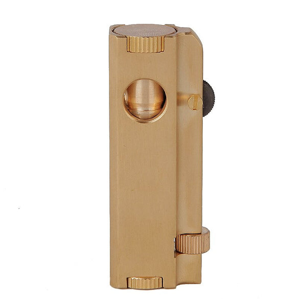 Handmade brass classical oil lighter Men cigarette gasoline briquet Gift  72mm*21mm 155g