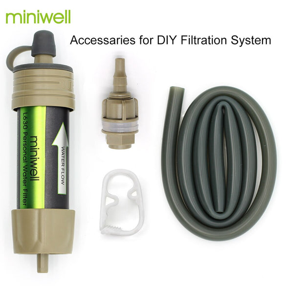 miniwell Outdoor Sport Personal Water Filter Good For Travel & Backpacking
