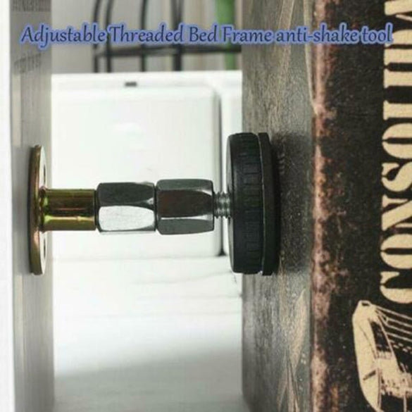 Adjustable Threaded Bed Frame Anti-shake Tool Telescopic Support for Room Wall SDF-SHIP
