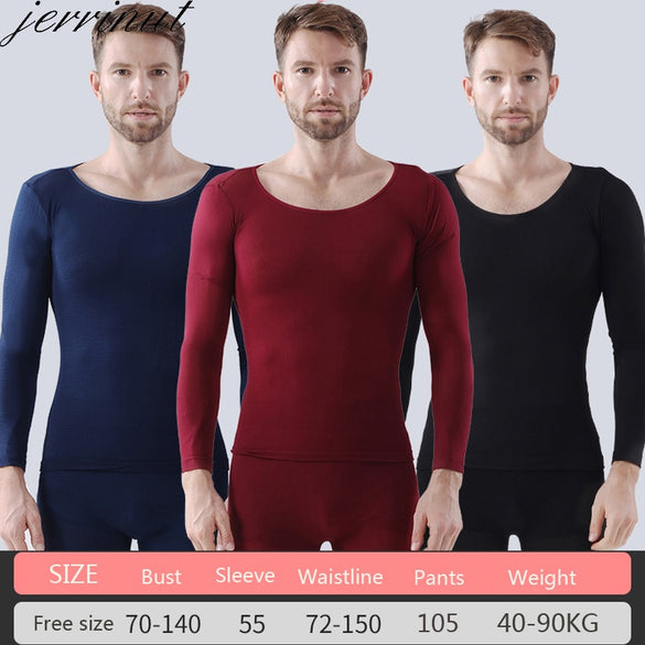 Jerrinut Thermal Underwear For WomenMen Winter Warm Long Johns Women's Thermal Underwear Set Thermo Underwear For MaleFemale