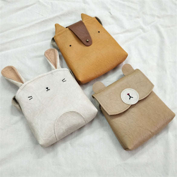EnkeliBB Toddler Lovely Animal Bag Cute Bear Bunny Bear Crossbody Bag Baby Girl Kids All Accessory
