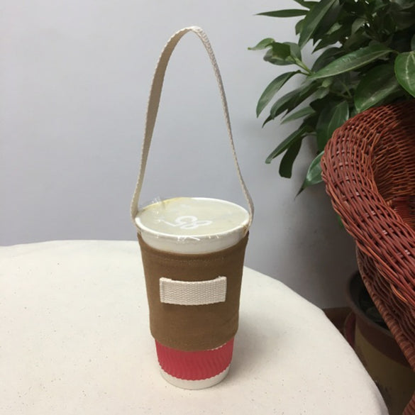 Portable Cup Bag Water Bottle Cover For Milk Tea Juice Coffee Convenient Drinking Mug Bags Environmental Friendly