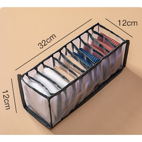 Storage Boxes Underwear Divider Drawer Lidded Closet Organizer Ropa Interior Organizador for Ties Socks Shorts Bra Organizador